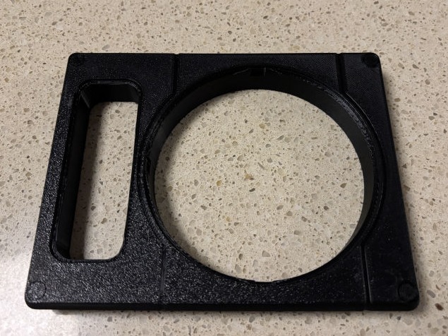 Yanmar gauge cover 3D printed