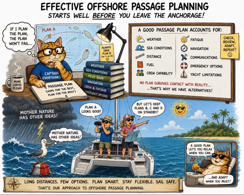 Comical: passage planning
