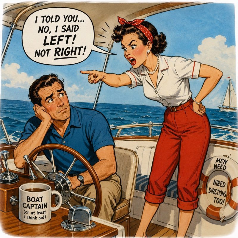 Comical - Two crew arguing