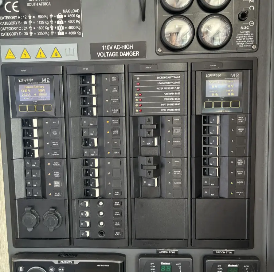 marine electrical panel