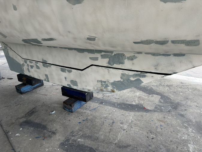 Leopard 45 Sandblast and Touchup