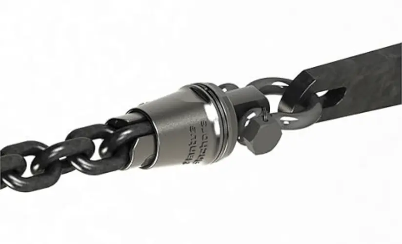 Mantus Marine Anchor Swivel connection to Anchor