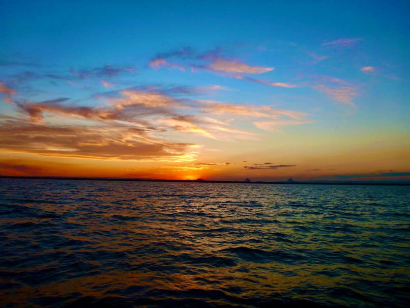 Stunning Sunrise over the water
